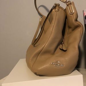 Coach tan purse